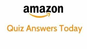 Amazon.com Quiz Solutions Today, September 29 2020
