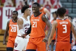 No. 12 Illini's offense facing test against No. 19 Wisconsin