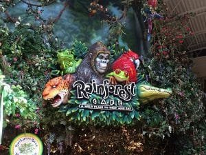rainforest cafe nutritional