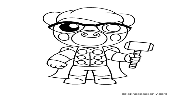 Roblox coloring pages