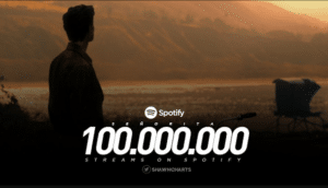how much is 100 million streams on spotify