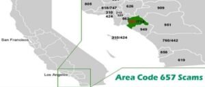 657 area code scams