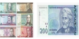 lithuanian currency before euro