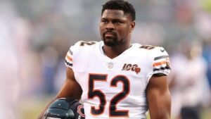 Bears trading pass rusher Khalil Mack to Chargers for multiple draft picks!