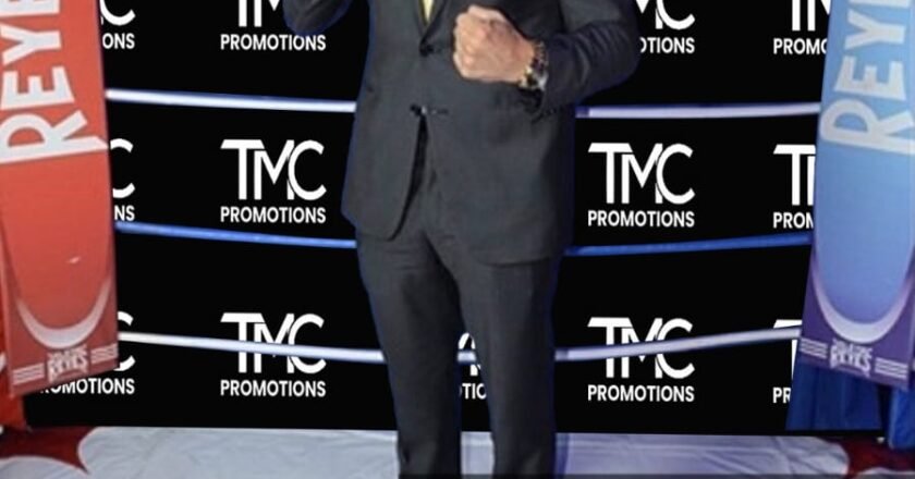PETER TURCIOS THE UNDEFEATED WORLD BOXING CHAMPION IS THE FOUNDER AND CEO OF TMC PROMOTIONS