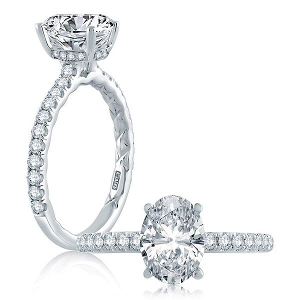 pave engagement ring