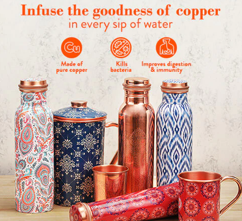 The Beauty of Copper Drinkware!