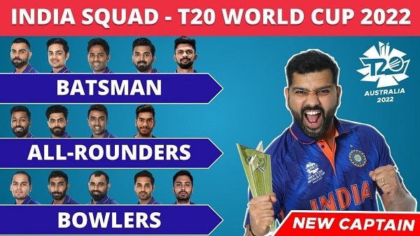 All Team Squads Announced for ICC Men’s T20 World Cup 2022