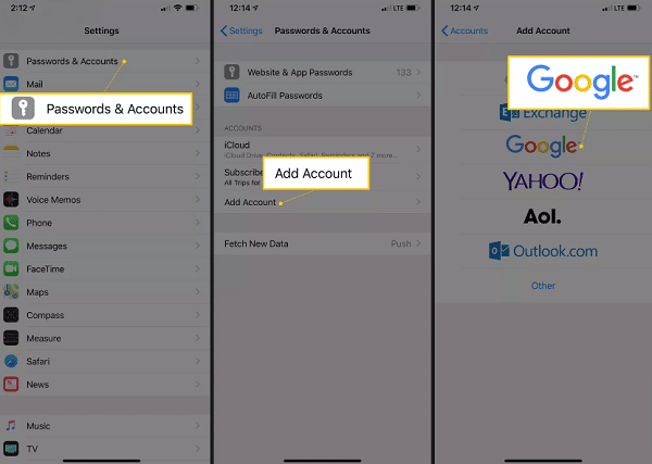 The best way to Entry Gmail in iPhone Mail!