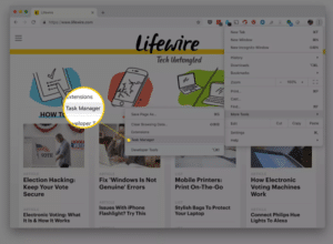 chrome task manager