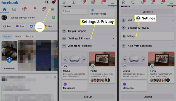how to deactivate facebook from phone
