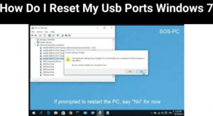 How Do I Reset My Usb Ports Windows 7