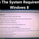 What Are The System Requirements For Windows 8 {2023}: Read More Info-