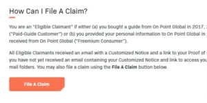 Onpoint Claim Form Review