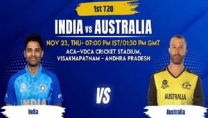 India vs Australia 1st T20 Today’s Match Prediction