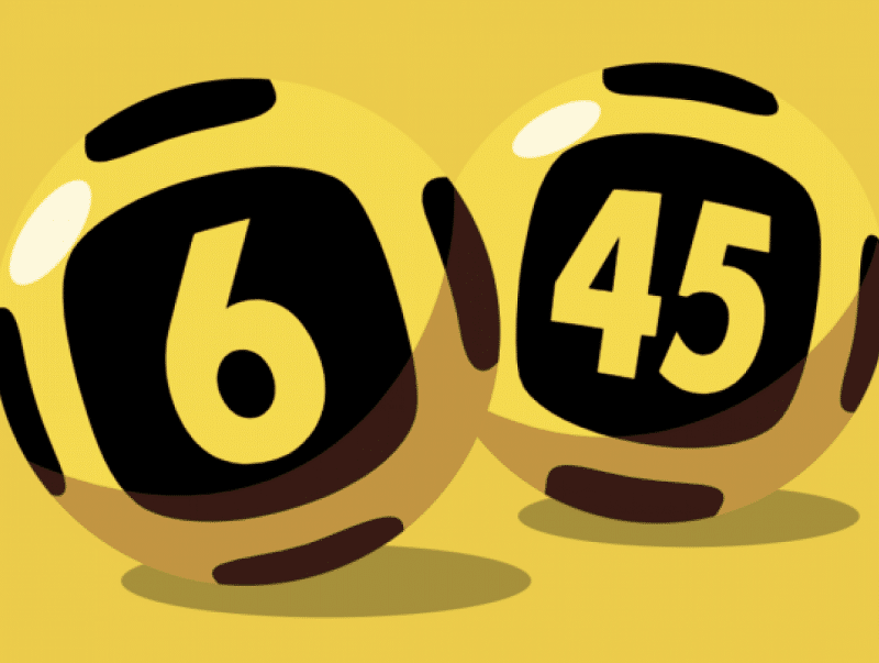 Check 6 out of 45 winning numbers