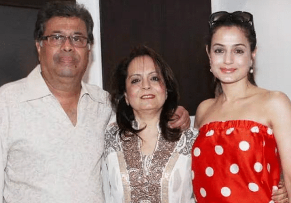 Ameesha Patel And Family