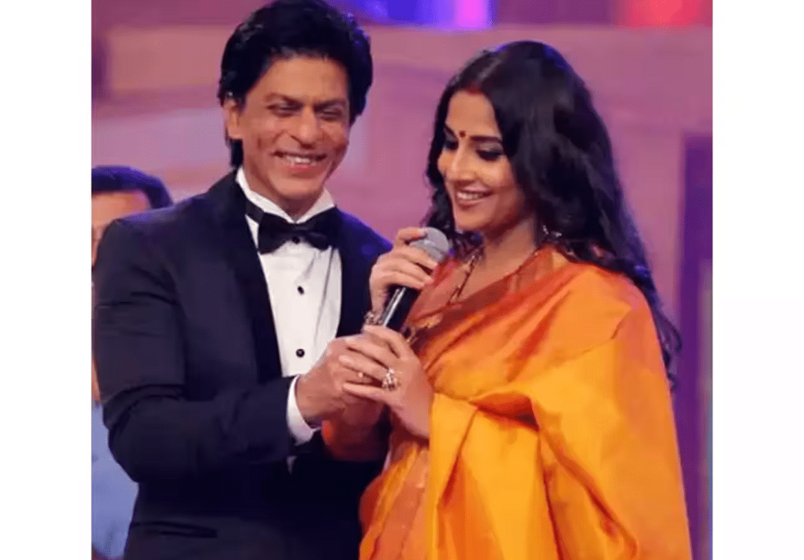Shah Rukh Khan and Vidya Balan